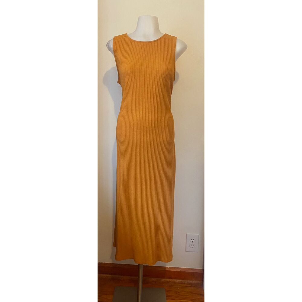 Loft Mustard Dress